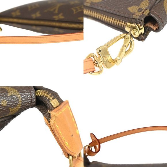 LOUIS VUITTON Pochette Accessoires Hand Bag Monogram Leather BN M51980 84FA278 - Picture 6 of 16